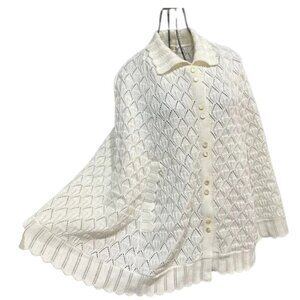 Vintage Knitted Poncho